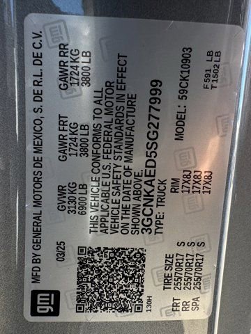 Used 2025 Chevrolet Silverado 1500 W/T w/ WT Safety Package image 29