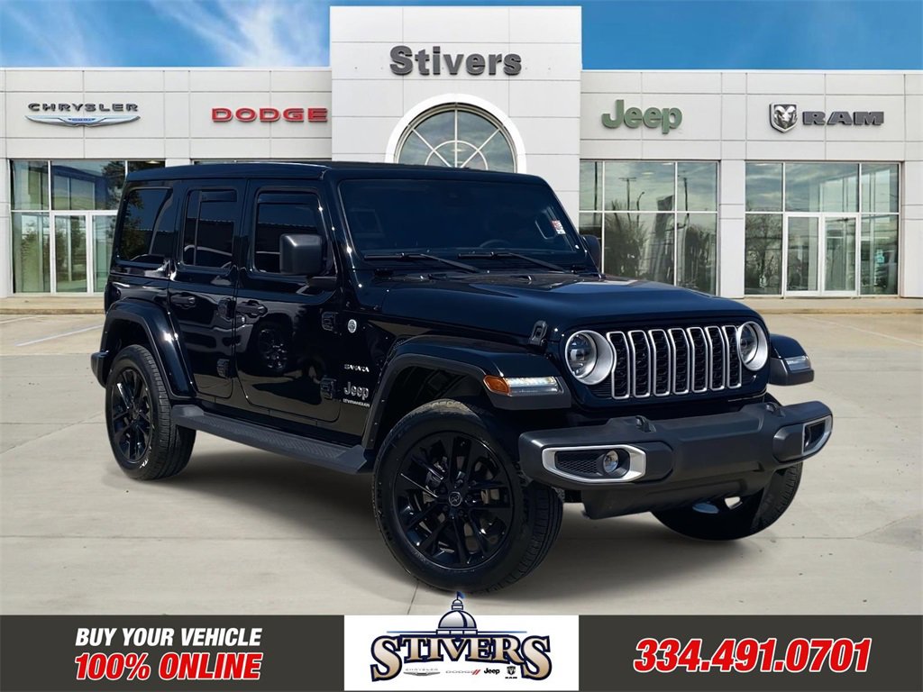 Used 2024 Jeep Wrangler Sahara w/ Safety Group