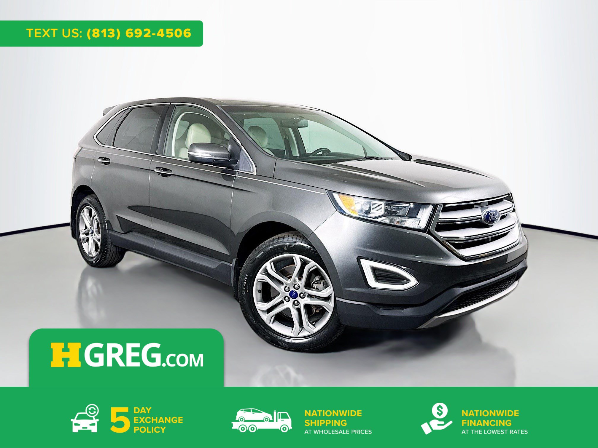 Used 2017 Ford Edge Titanium w/ Technology Package FWD video 1
