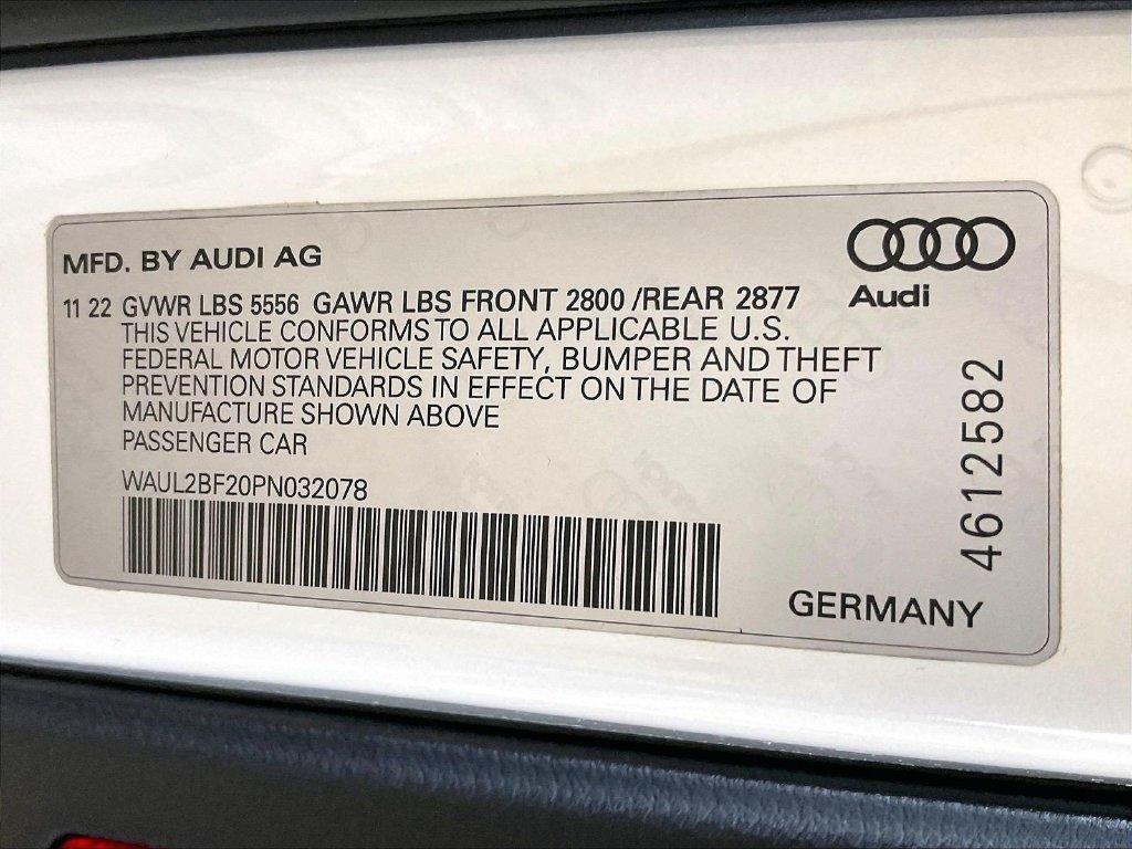 Used 2023 Audi A6 Premium Plus w/ Premium Plus Package AWD/4WD image 36