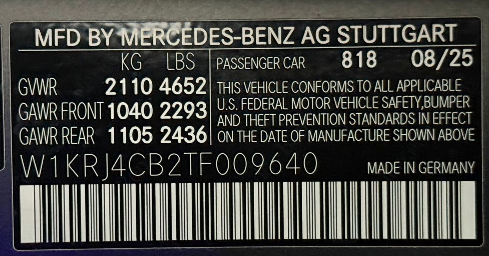 New 2026 Mercedes-Benz AMG GT 43 image 15