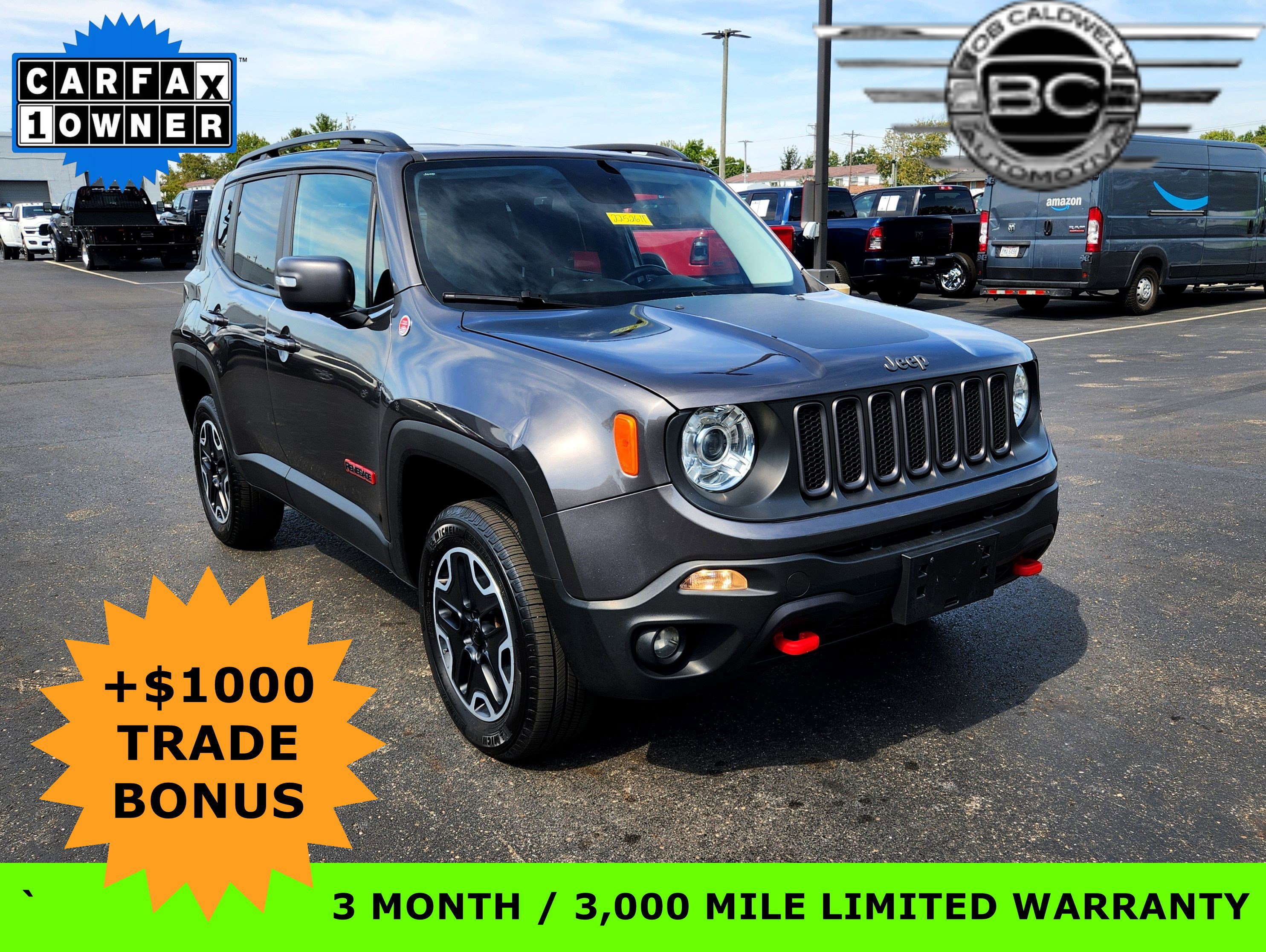 Used 2017 Jeep Renegade Trailhawk