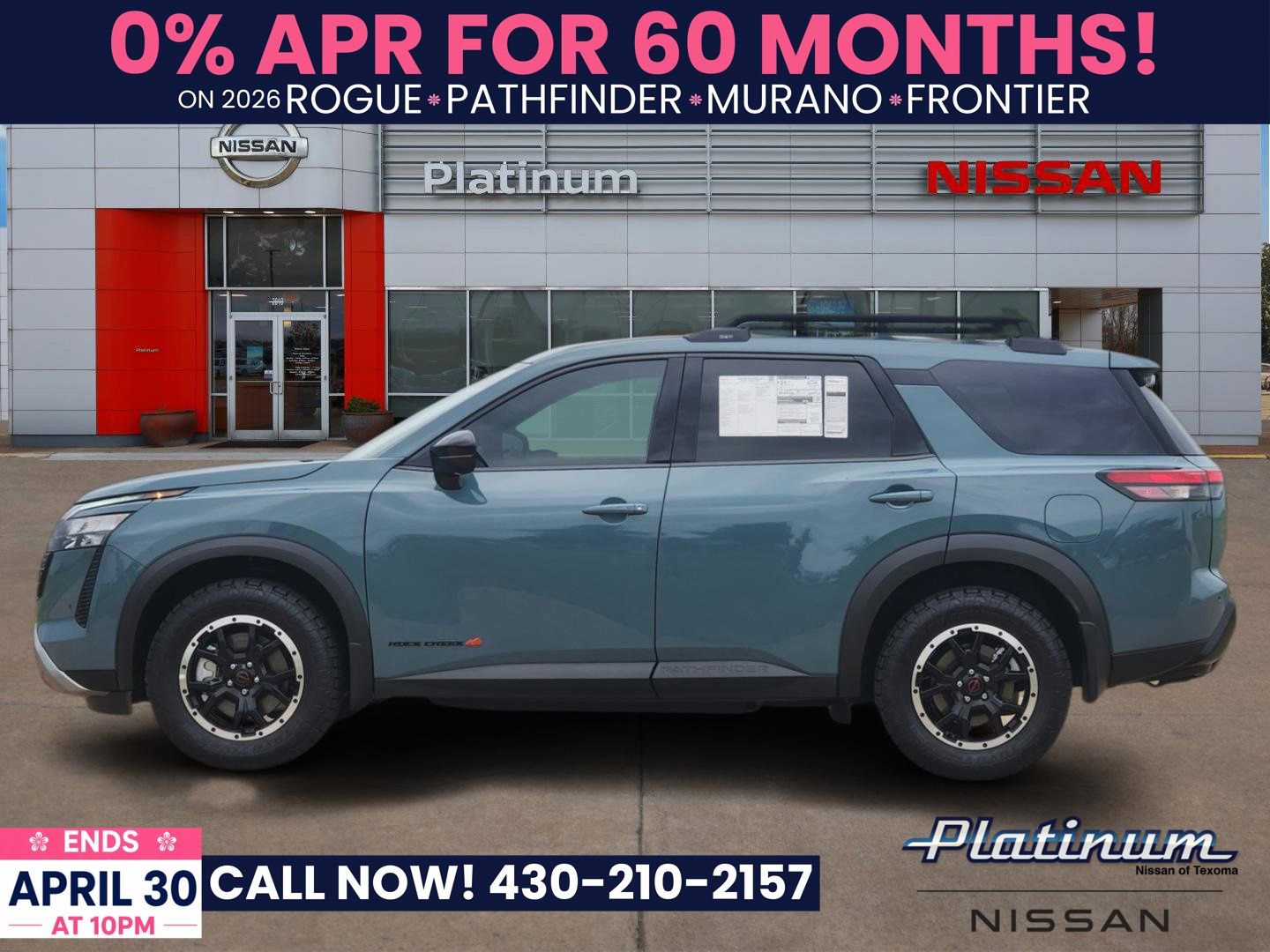 New 2026 Nissan Pathfinder Rock Creek w/ Rock Creek Premium Package AWD/4WD image 4