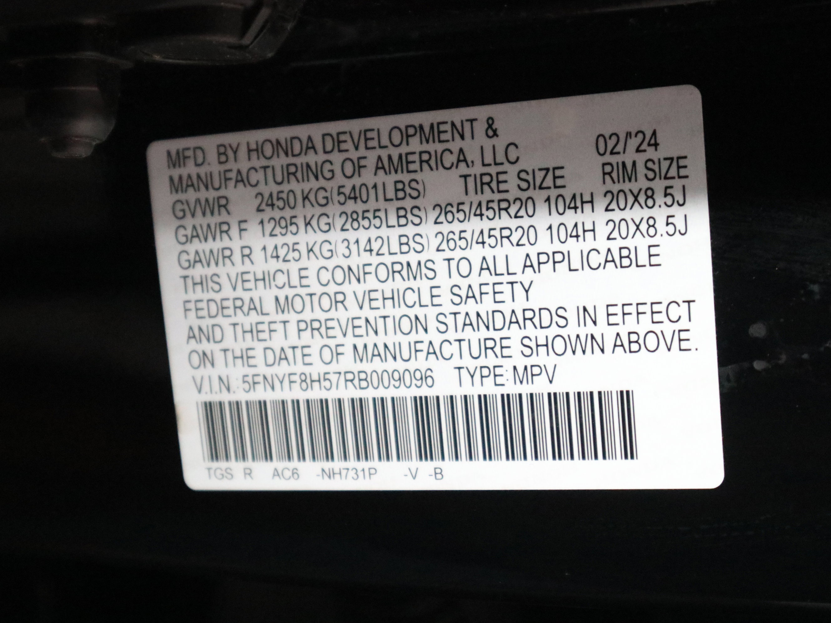 Used 2024 Honda Passport EX-L image 42