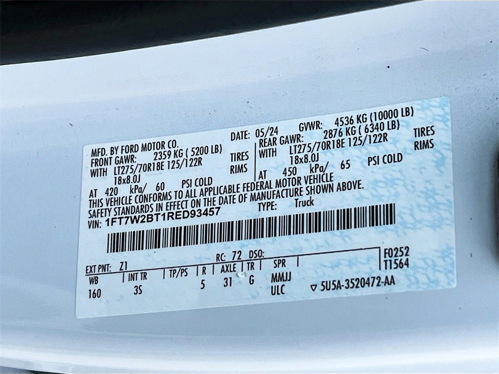 Used 2024 Ford F250 XLT image 29