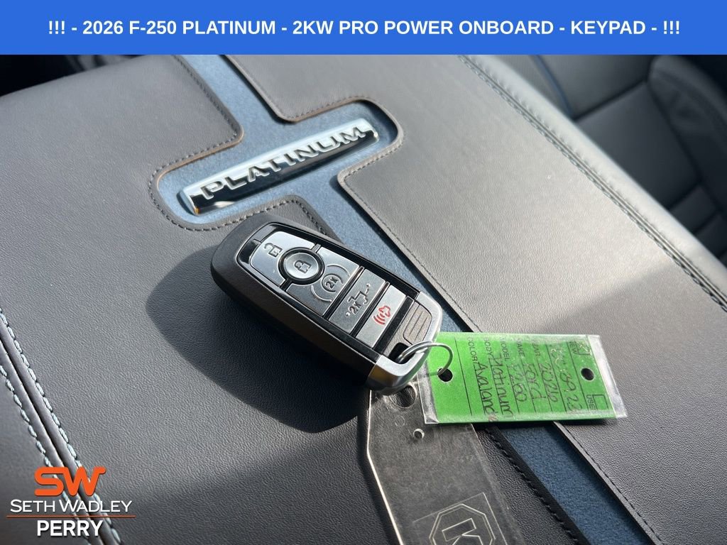 New 2026 Ford F250 Platinum image 28