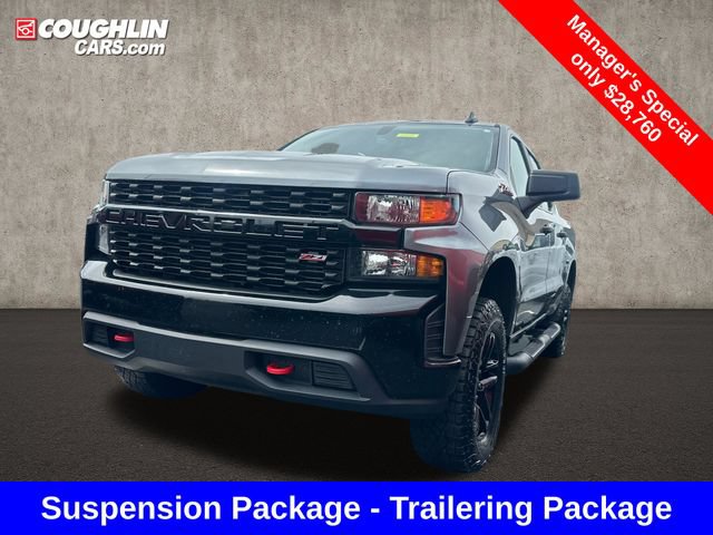 Used 2022 Chevrolet Silverado 1500 Custom Trail Boss w/ LPO, Dark Essentials Package AWD/4WD image 4