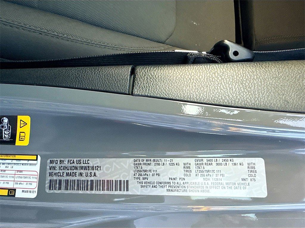 Used 2021 Jeep Wrangler Unlimited Sport image 34