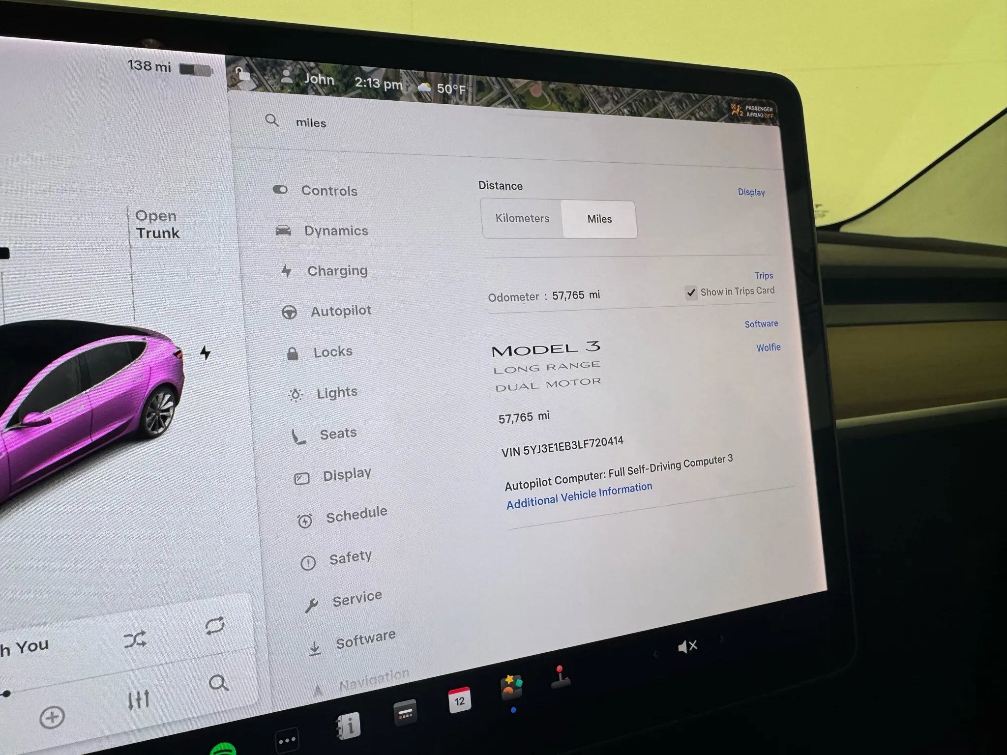 Used 2020 Tesla Model 3 Long Range image 14