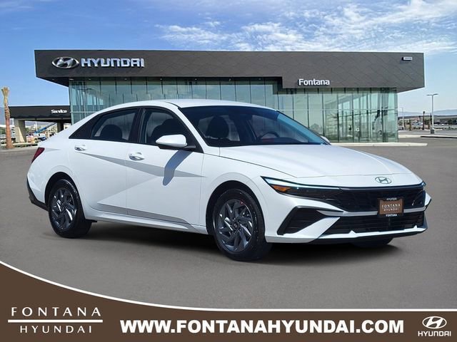 New 2026 Hyundai Elantra Blue