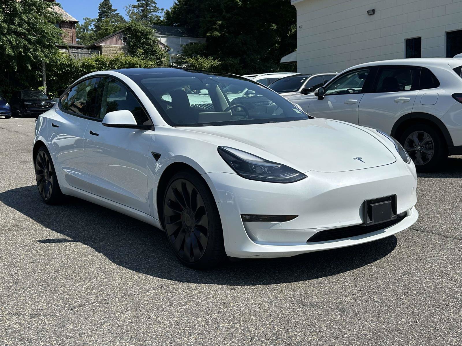 Used 2021 Tesla Model 3 Performance AWD/4WD image 1