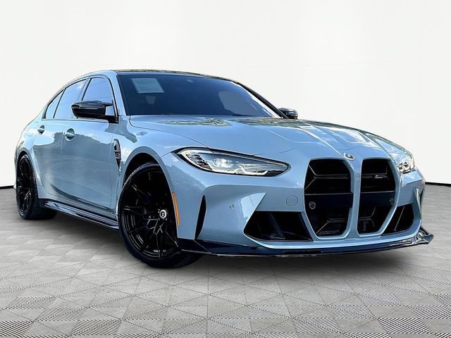 Used 2023 BMW M3 Competition w/ M Carbon Exterior Package RWD image 3