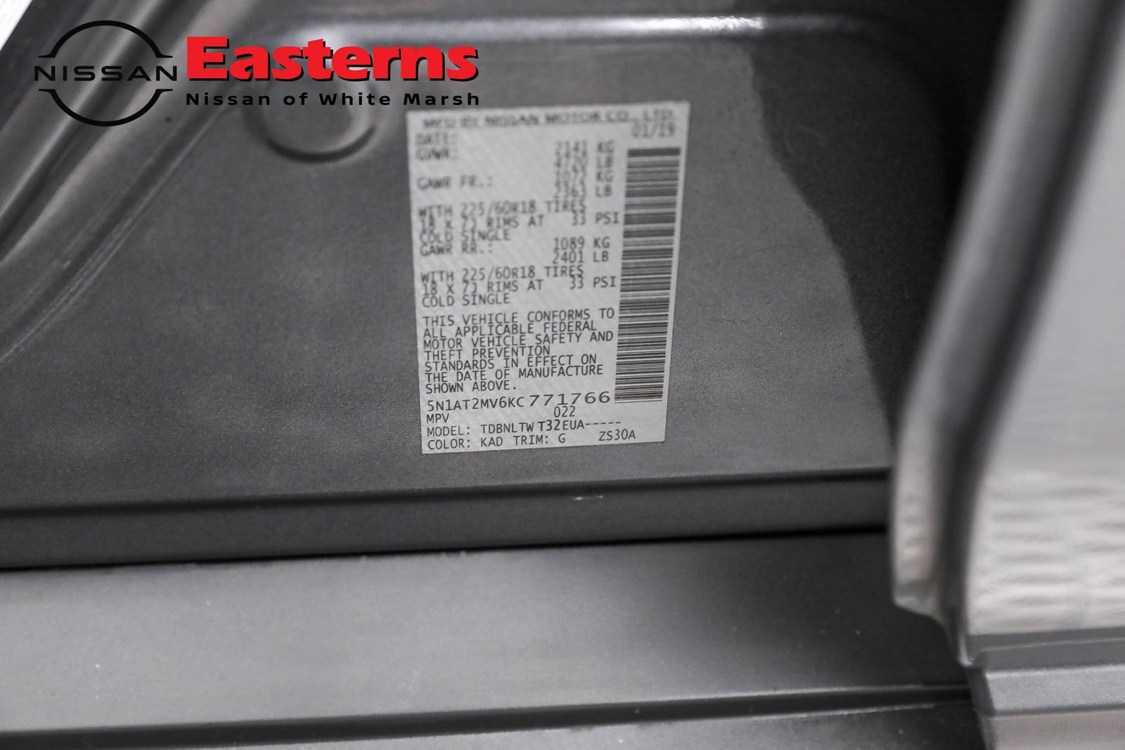 Used 2019 Nissan Rogue SV w/ Premium Package image 38