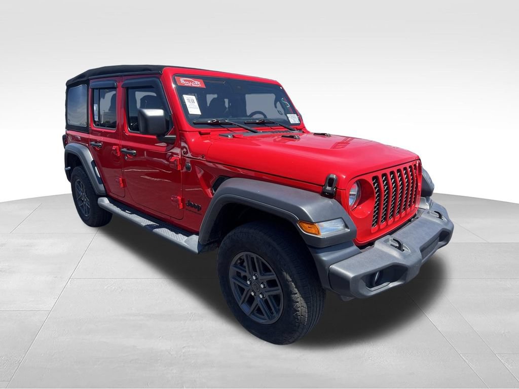 Used 2024 Jeep Wrangler Unlimited Sport AWD/4WD image 17