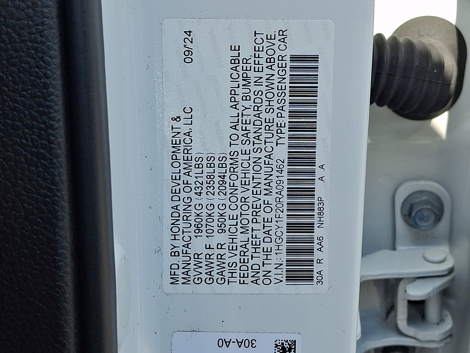 Used 2024 Honda Accord LX image 30