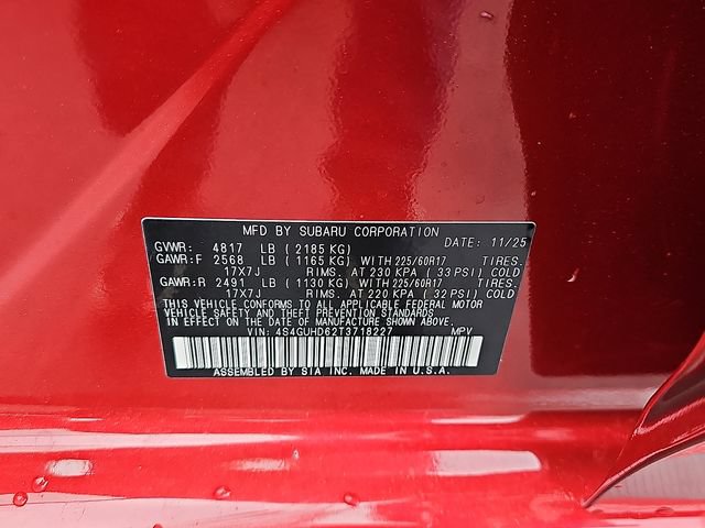 Certified 2026 Subaru Crosstrek 2.5i Premium AWD/4WD image 21