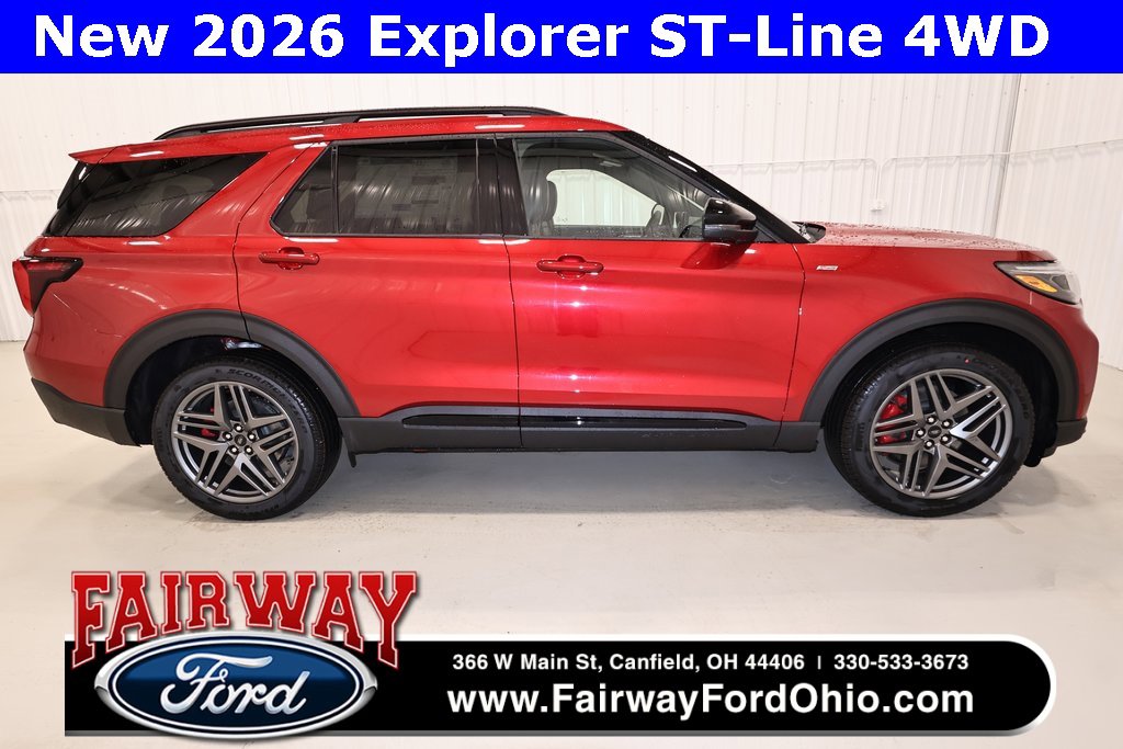 New 2026 Ford Explorer ST-Line w/ ST-Line Street Pack
