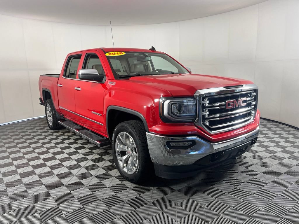 Certified 2018 GMC Sierra 1500 SLT w/ SLT Premium Package AWD/4WD image 16