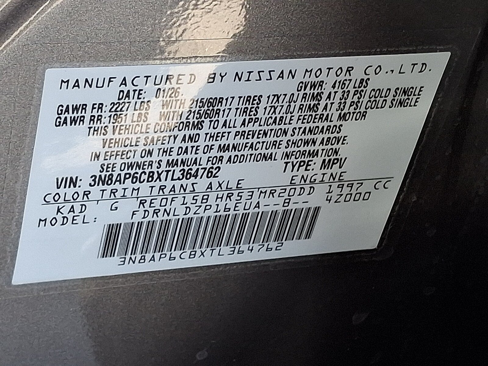 Used 2026 Nissan Kicks SV w/ Cold Weather Package AWD/4WD image 26