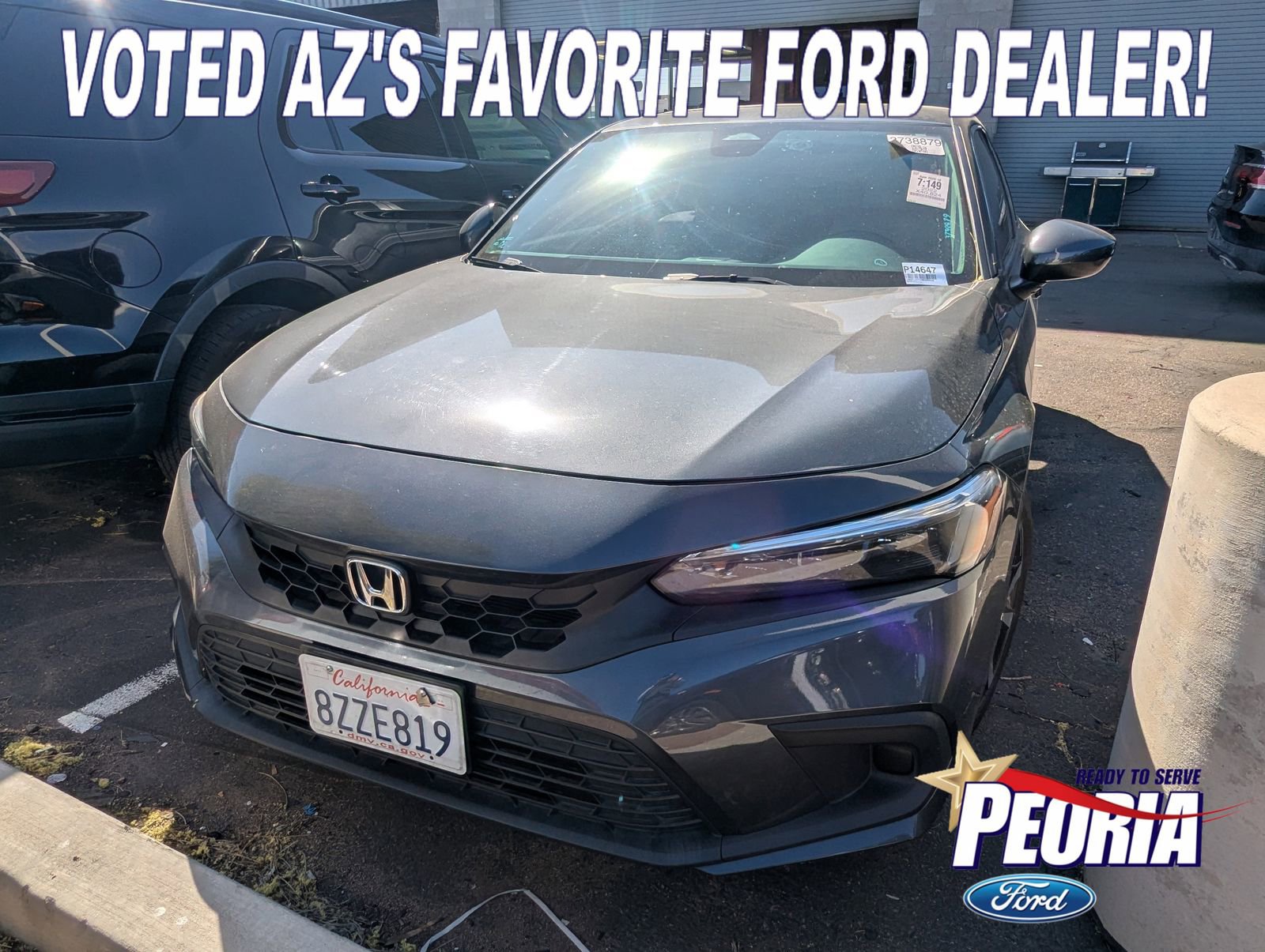 Used 2022 Honda Civic EX-L image 1