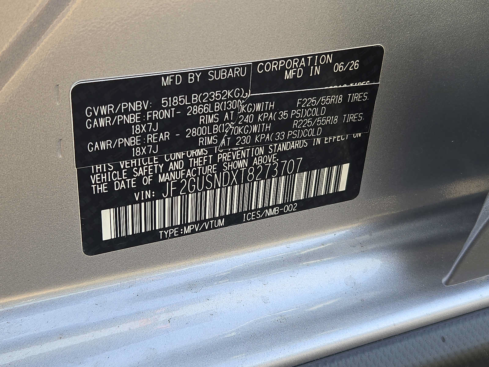 New 2026 Subaru Crosstrek 2.5i Limited AWD/4WD image 9
