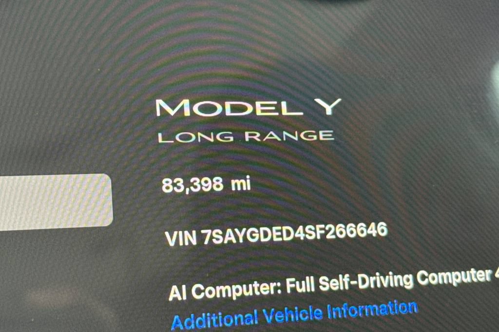 Used 2025 Tesla Model Y Long Range RWD image 23