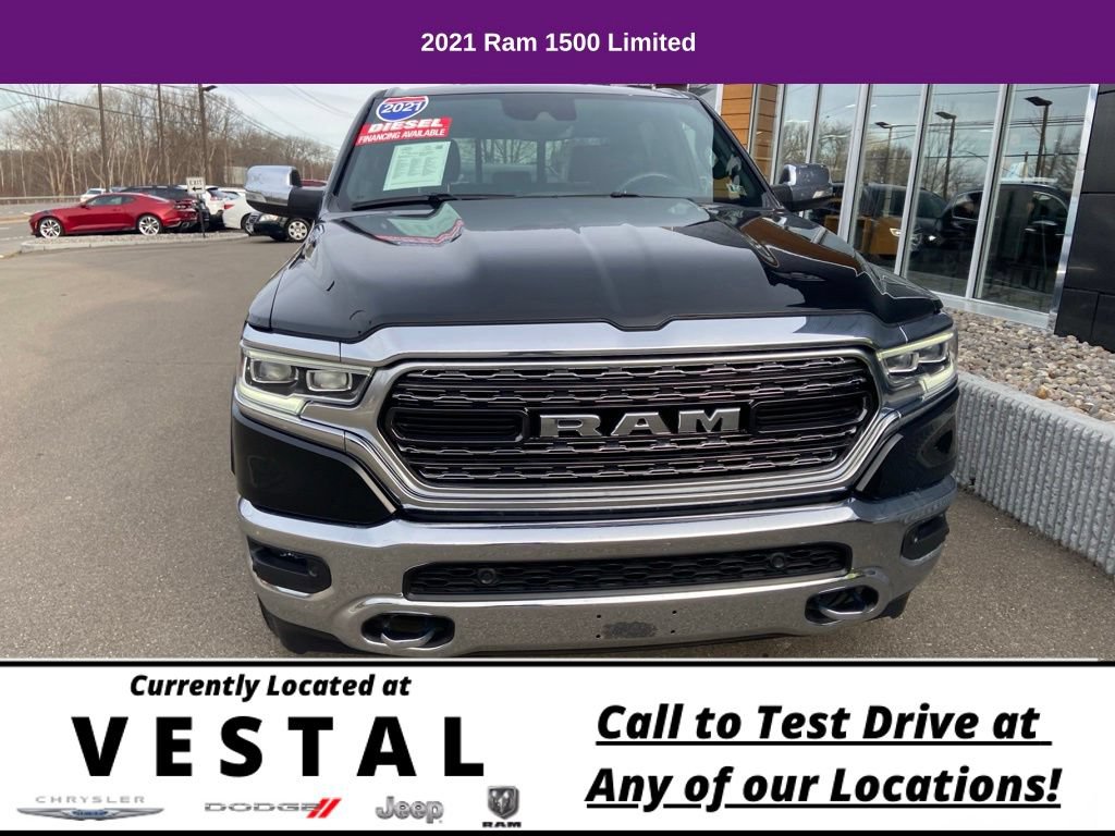 Used 2021 RAM 1500 Limited AWD/4WD image 2