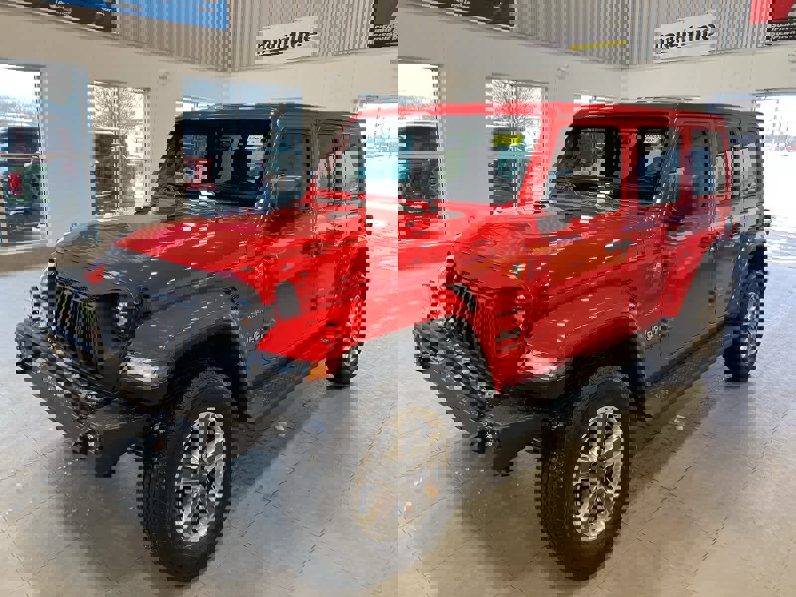 Used 2021 Jeep Wrangler Unlimited Sahara w/ Uconnect 4C Nav & Sound Group