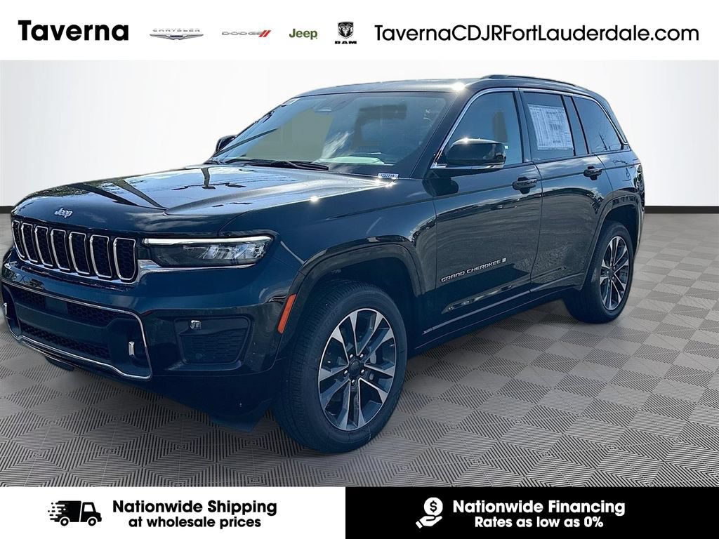 New 2025 Jeep Grand Cherokee Overland w/ Luxury Tech Group IV