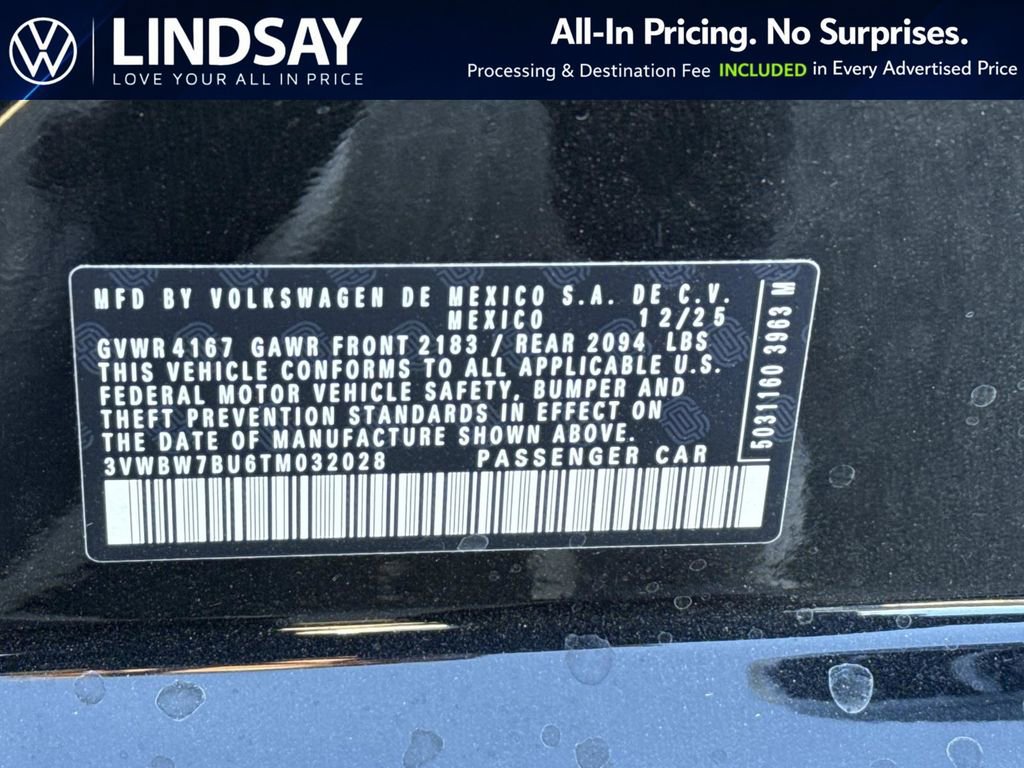 New 2026 Volkswagen Jetta Sport image 22