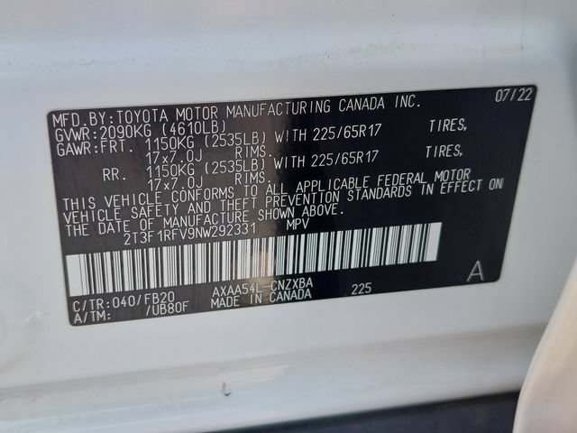 Certified 2022 Toyota RAV4 LE AWD/4WD image 29