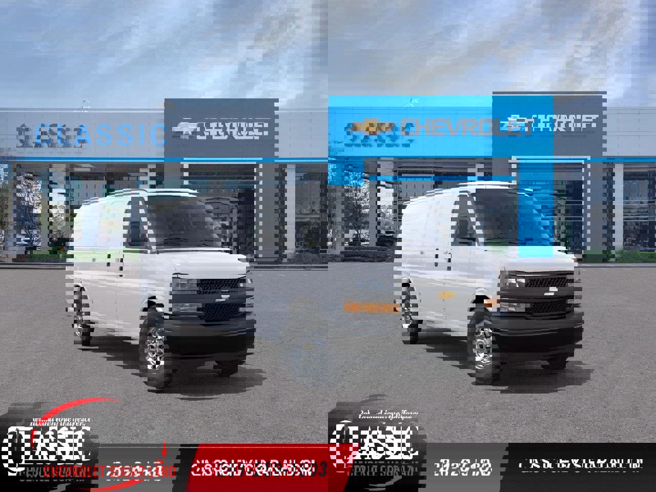 New 2025 Chevrolet Express 3500 Extended image 1