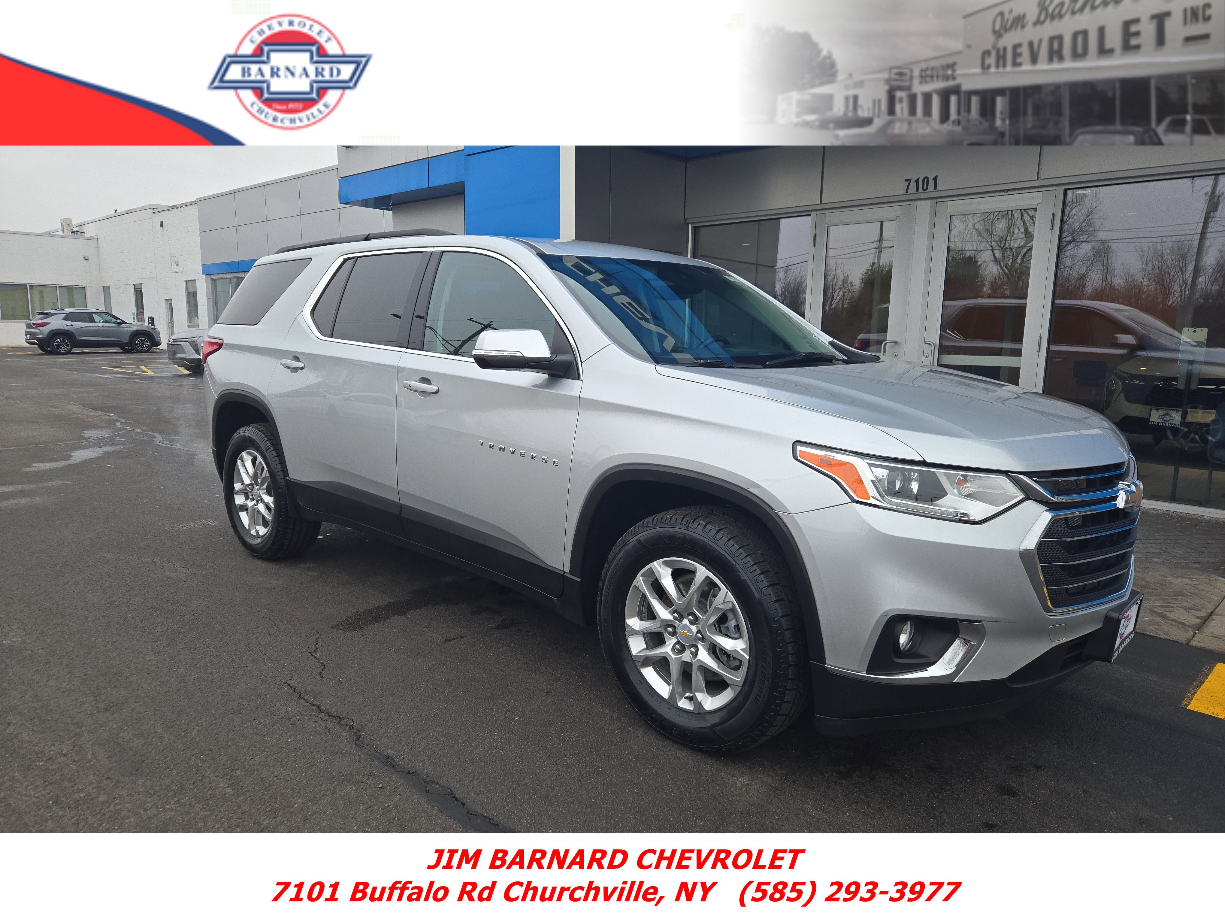 Certified 2021 Chevrolet Traverse LT