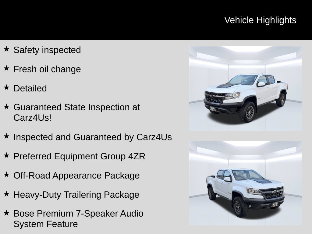 Used 2019 Chevrolet Colorado ZR2 AWD/4WD image 40