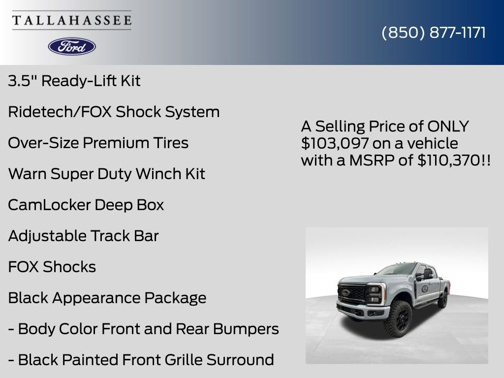 New 2026 Ford F250 Lariat w/ Black Appearance Package image 13