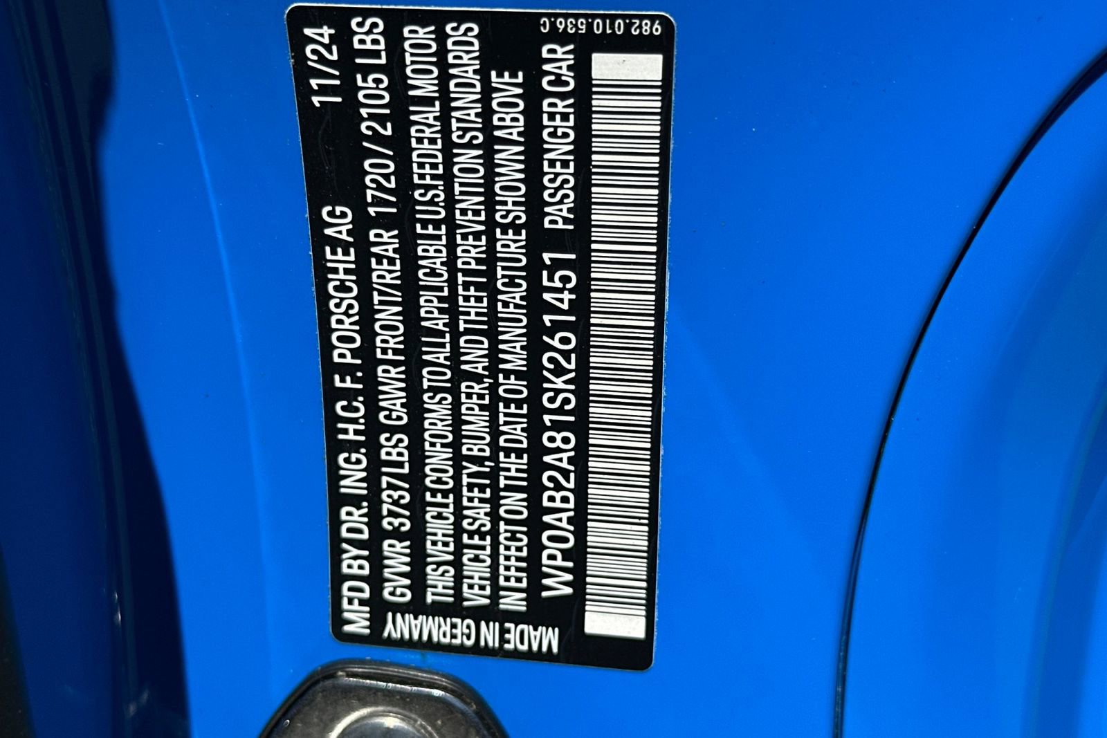 New 2025 Porsche 718 Boxster S image 45