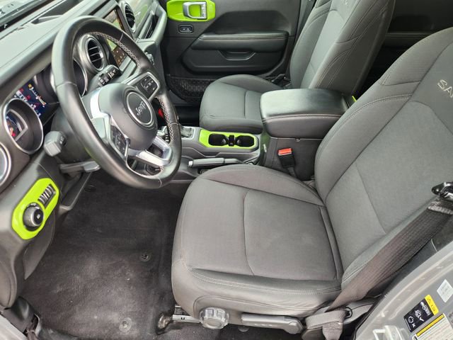 Used 2021 Jeep Wrangler Unlimited Sahara w/ Uconnect 4C Nav & Sound Group image 10