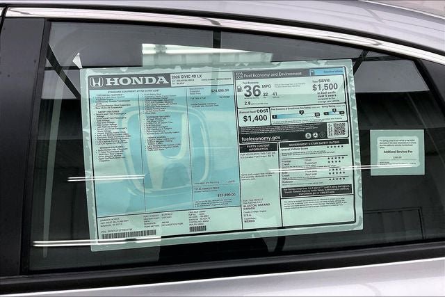 New 2026 Honda Civic LX image 19