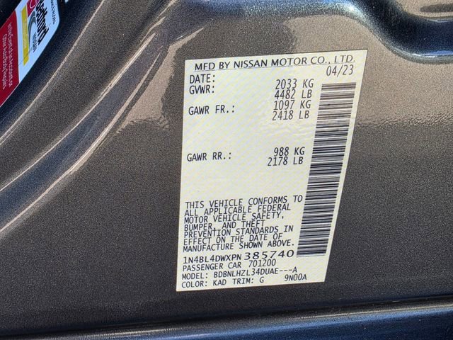 Used 2023 Nissan Altima 2.5 SV image 26