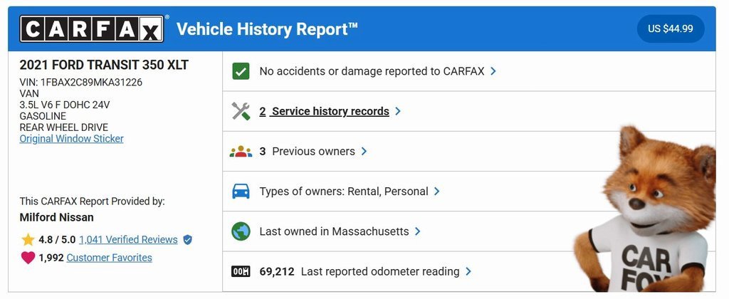 Used 2021 Ford Transit 350 XLT image 25