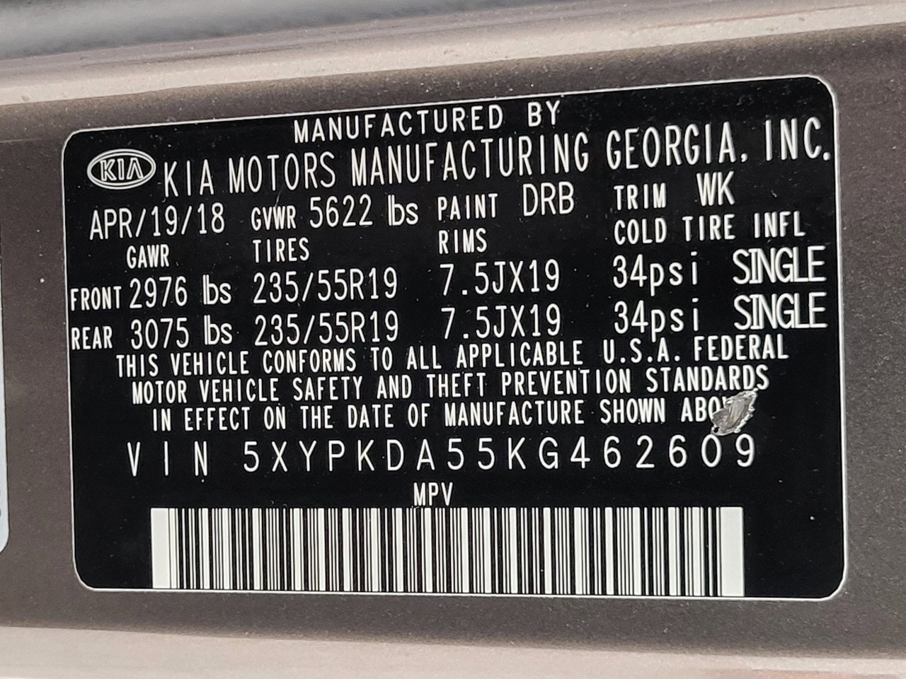 Used 2019 Kia Sorento SX w/ SX Touring Package image 28
