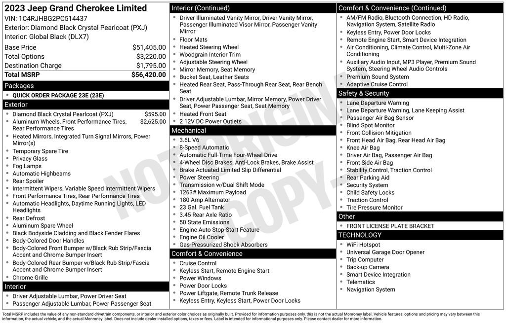 Used 2023 Jeep Grand Cherokee Limited image 41