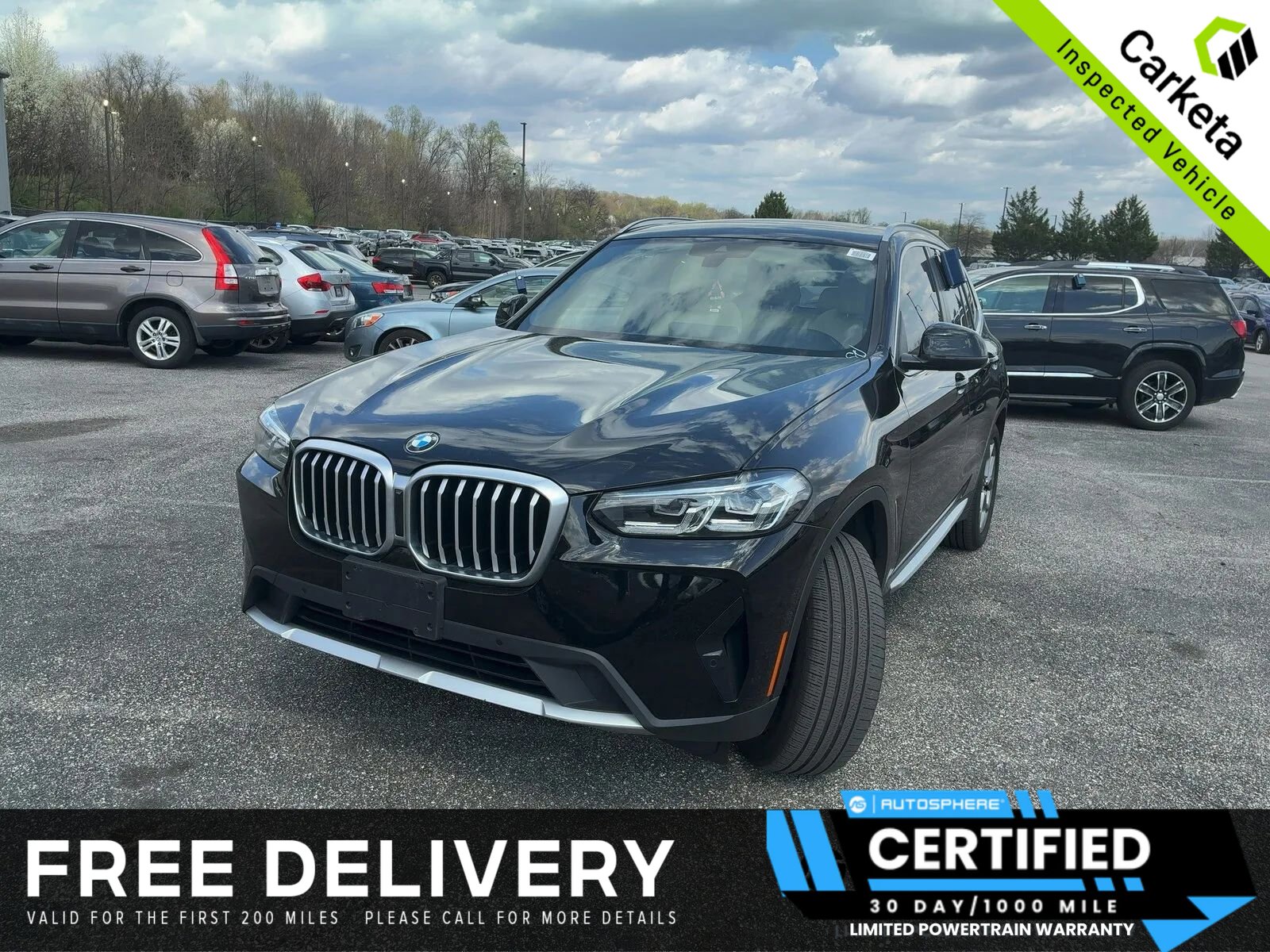 Used 2022 BMW X3 xDrive30i w/ Convenience Package image 1