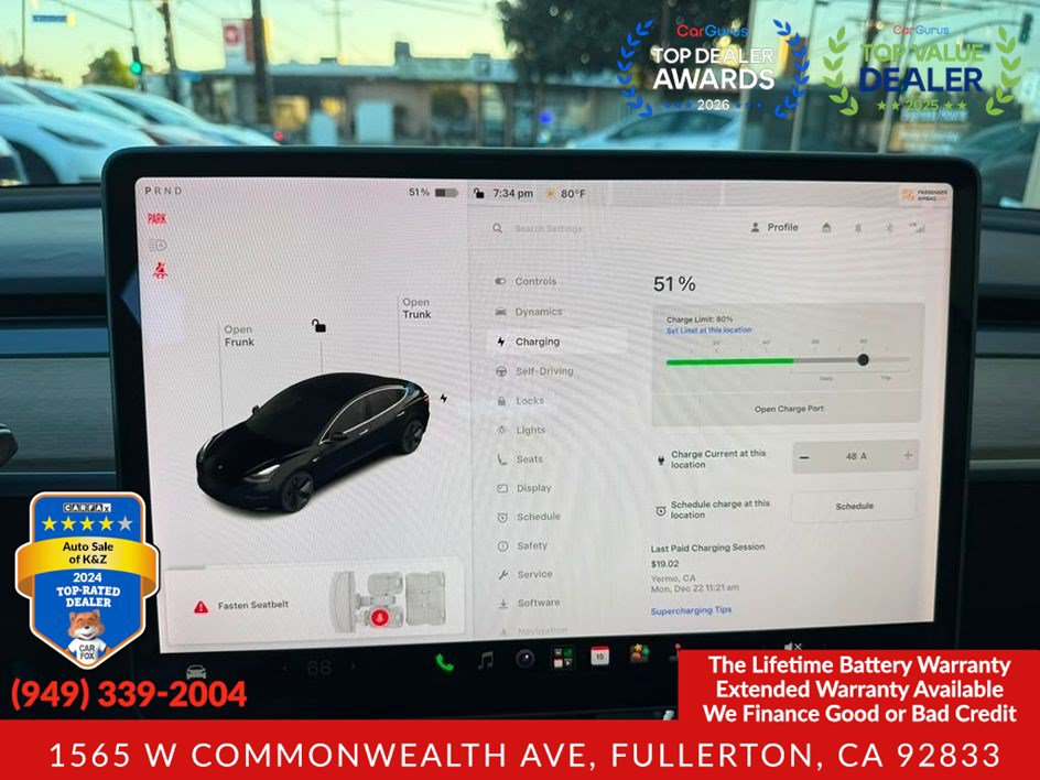 Used 2018 Tesla Model 3 Long Range RWD image 28