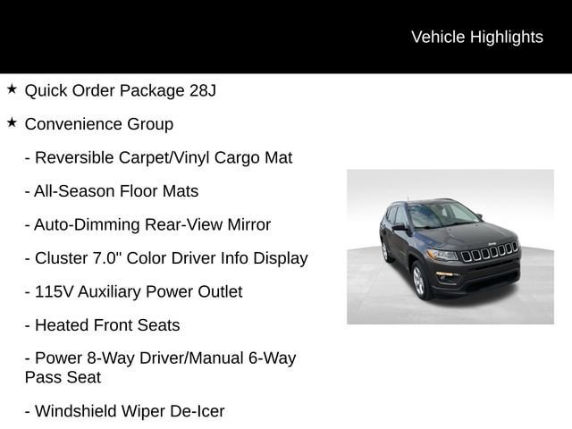 Used 2021 Jeep Compass Latitude w/ Convenience Group FWD image 8