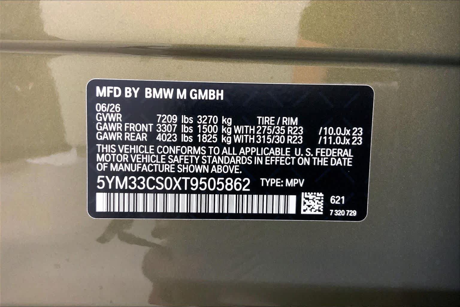 New 2026 BMW XM Label Red AWD/4WD image 21