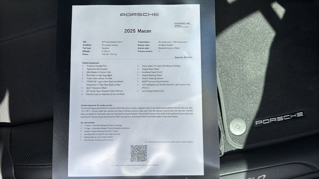 Certified 2025 Porsche Macan image 25