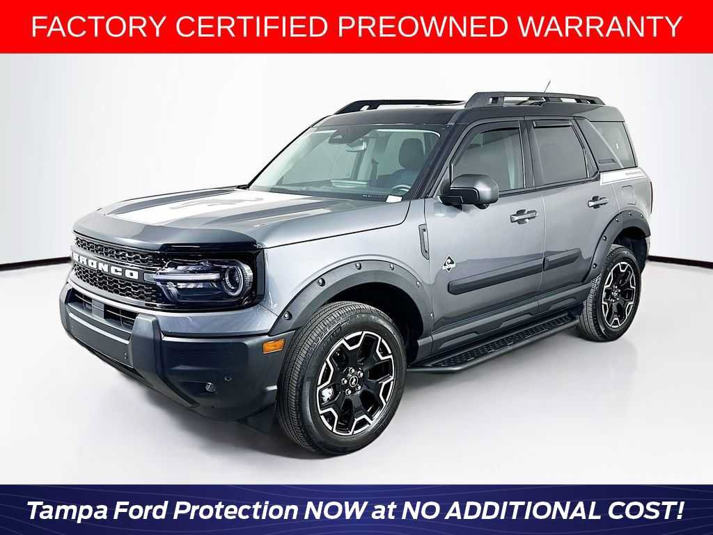 Certified 2025 Ford Bronco Sport Outer Banks w/ Outer Banks Tech Package+ AWD/4WD video 1