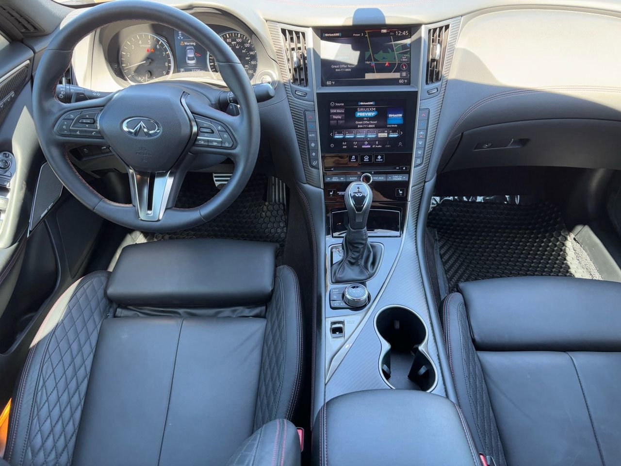 Certified 2023 INFINITI Q50 Red Sport 400 w/ Black Opal Edition image 12