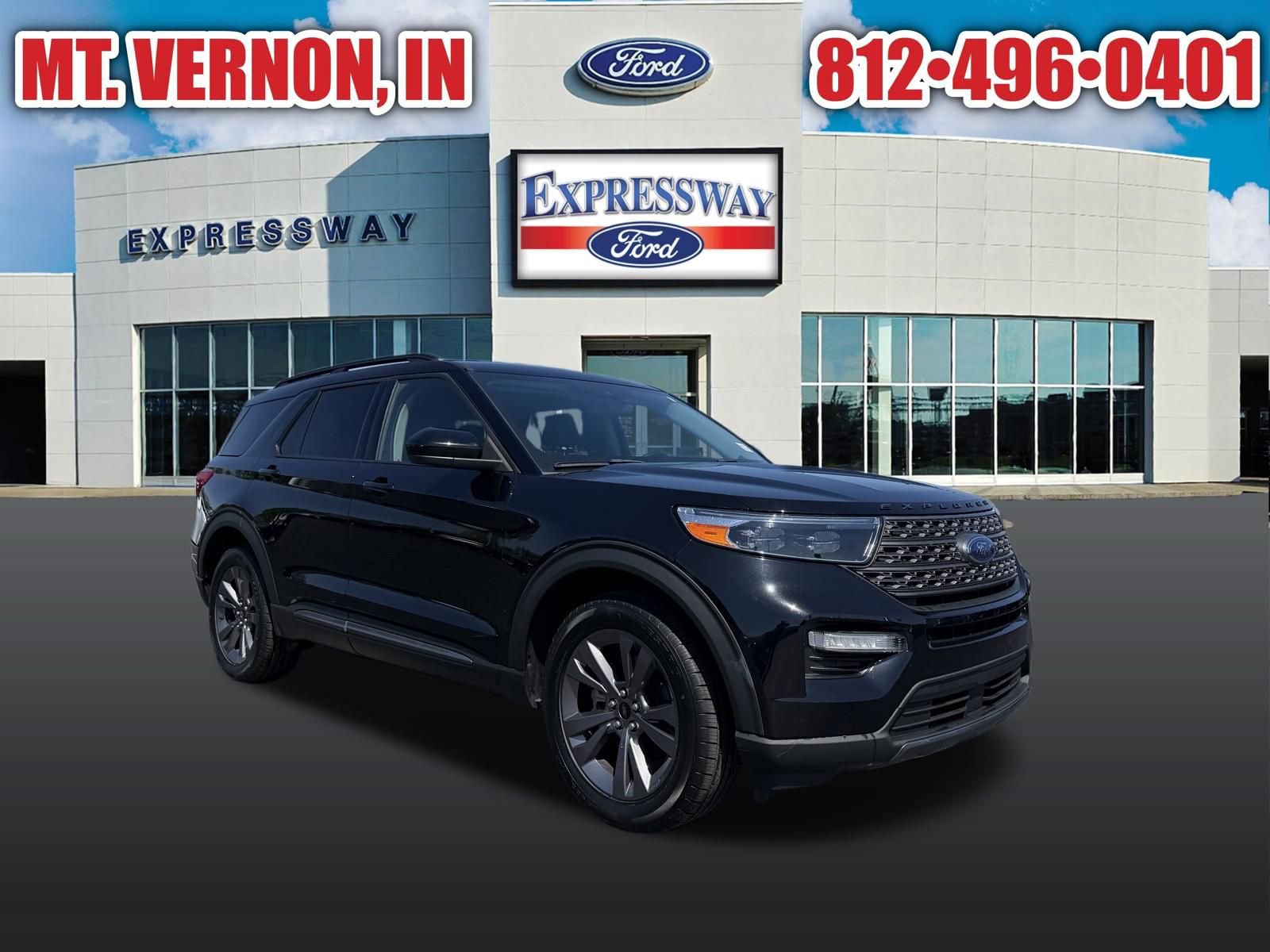 Used 2022 Ford Explorer XLT w/ Equipment Group 202A image 4